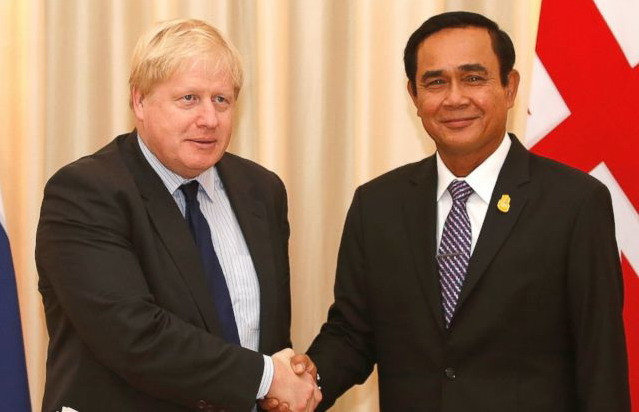 Anh mong muốn tăng cường quan hệ với Thái Lan trong tương lai ảnh 1