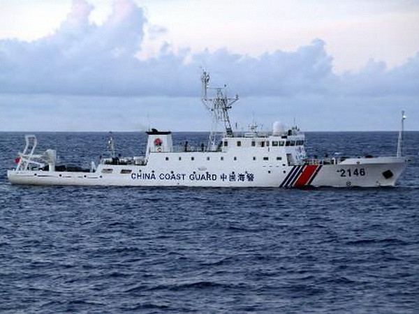 Tàu hải giám của Trung Quốc. (Nguồn: AFP) Nhật Bản đặt báo động "vùng xám" đối với tàu Trung Quốc ảnh 1