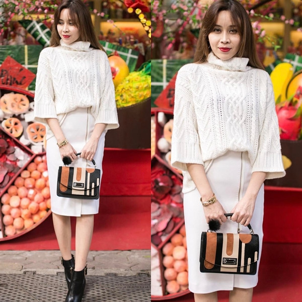 Mãn nhãn với thời trang diện Tết Nguyên Đán của dàn mỹ nhân Việt ảnh 2