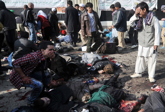 Chữ Thập Đỏ dừng hoạt động tại Afghanistan sau vụ phục kích ảnh 1