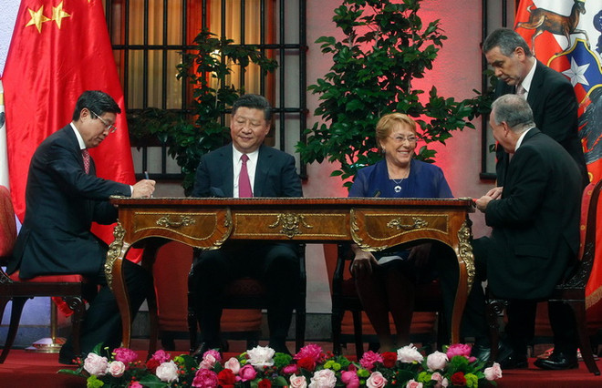 Tổng thống Chile Michelle Bachelet sẽ thăm Trung Quốc ảnh 1