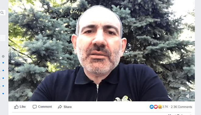 Thủ tướng Armenia Nikol Pashinyan nhiễm virus SARS-CoV-2 ảnh 1