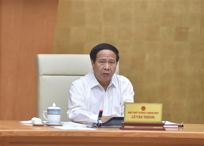 Phó Thủ tướng Lê Văn Thành. (Ảnh: Minh Đức/TTXHN) Quy hoạch sử dụng đất cần tạo được không gian, tầm nhìn phát triển ảnh 1