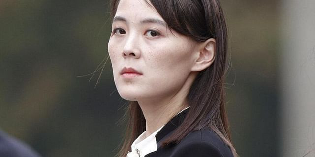 Bà Kim Yo-jong, em gái của nhà lãnh đạo Triều Tiên Kim Jong-un. (Nguồn: AP) Triều Tiên nêu điều kiện thảo luận cải thiện quan hệ với Hàn Quốc ảnh 1