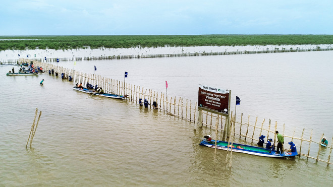 Các hoạt động trồng cây được Vinamilk triển khai đều kêu gọi sự tham gia của nhân viên, đoàn viên thanh niên, cộng đồng. (Nguồn: Vietnam+) anh_16.jpg