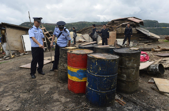 Rợn người với xưởng tái chế tiết lợn và mỡ bẩn từ tóp mỡ ảnh 5