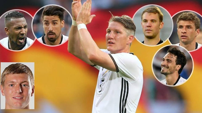 Schweinsteiger giã từ đội tuyển Đức: Ai sẽ là thủ quân mới? ảnh 2
