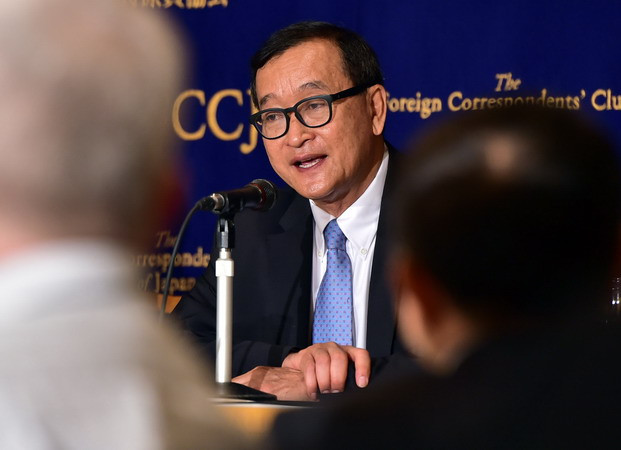 Thủ lĩnh đối lập Sam Rainsy bị tòa Campuchia kết tội phỉ báng ảnh 1