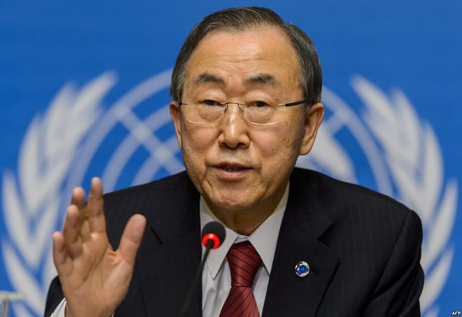 Ông Ban Ki-moon muốn dàn xếp cuộc gặp lãnh đạo Hàn Quốc-Triều Tiên? ảnh 1