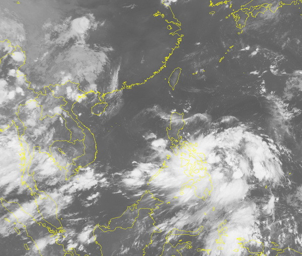 Hình thành áp thấp nhiệt đới ở khu vực phía Đông Philippines ảnh 1