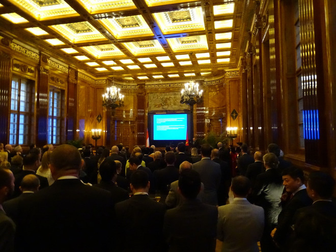 Đại sứ quán Việt Nam tại Áo tổ chức chiêu đãi mừng Quốc khánh ảnh 1