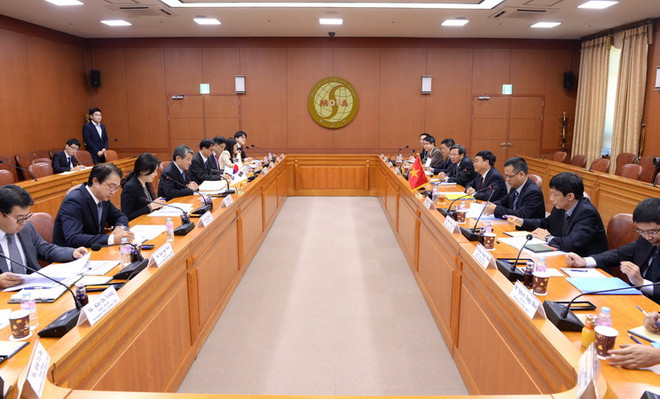 Nâng kim ngạch thương mại song phương Việt-Hàn lên 70 tỷ USD ảnh 1