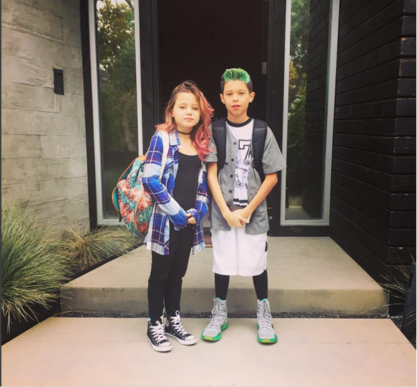 Phong cách đến trường của các "cậu ấm, cô chiêu" nhà sao Hollywood ảnh 13