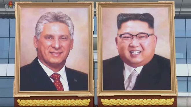 Triều Tiên lần đầu công khai trưng bày chân dung ông Kim Jong-un ảnh 1