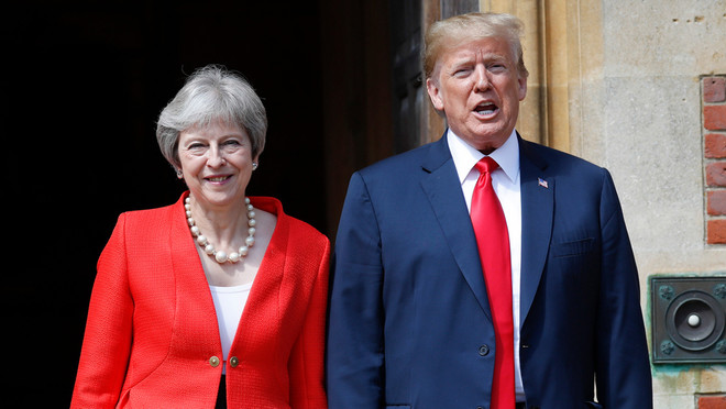 Tổng thống Trump lo ngại về tương lai quan hệ thương mại với Anh ảnh 1