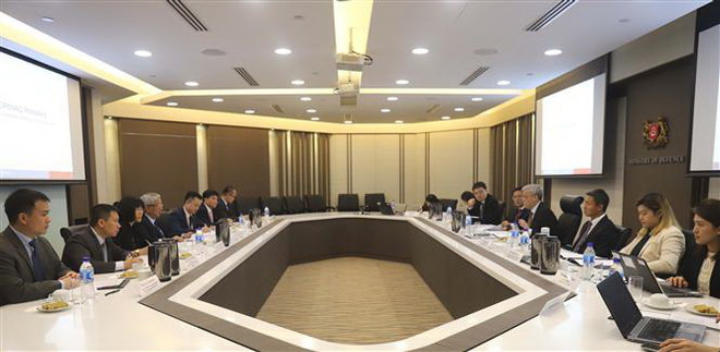 Đẩy mạnh hợp tác quốc phòng Việt Nam-Singapore trên nhiều lĩnh vực ảnh 1