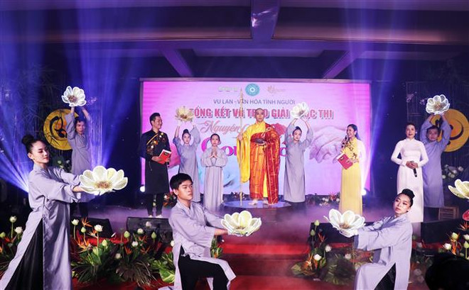 TP Hồ Chí Minh: Chương trình văn nghệ 'Vu Lan - Văn hóa tình người' ảnh 1