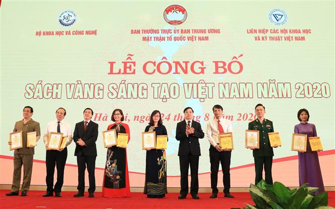 Vinh danh 75 công trình trong Sách vàng Sáng tạo Việt Nam 2020 ảnh 1