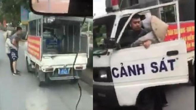 [Audio] Xôn xao vụ công an mặc quần đùi, áo cộc bắt hàng rong ở Hà Nội ảnh 1