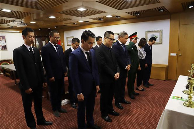 Lễ viếng nguyên Tổng Bí thư Lê Khả Phiêu tại Nam Phi và Israel ảnh 2