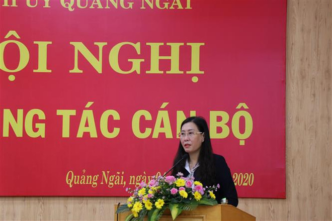 Bà Bùi Thị Quỳnh Vân được bầu làm Bí thư Tỉnh ủy Quảng Ngãi ảnh 1