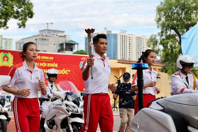 Khai mạc Đại hội khỏe để bảo vệ an ninh Tổ quốc lần thứ VIII ảnh 1