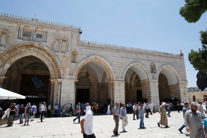 Israel cấm quan chức đảng Fatah của Palestine tới đền thờ Al-Aqsa ảnh 1