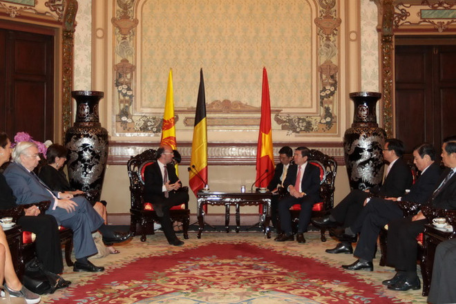 Việt Nam luôn coi trọng quan hệ hợp tác nhiều mặt với Bỉ ảnh 1