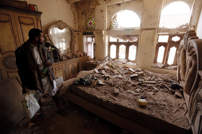 Liên quân không kích ở Yemen làm nhiều thường dân thương vong ảnh 1