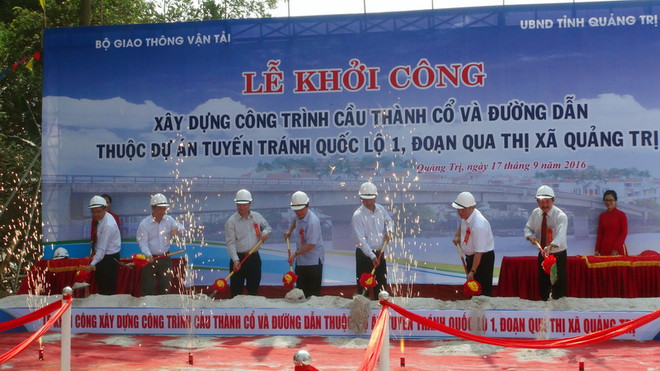 Quảng Trị khởi công xây dựng cầu Thành cổ với mức đầu tư 670 tỷ đồng ảnh 1