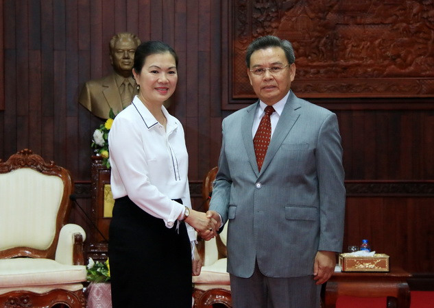 Mặt trận Tổ quốc Việt Nam-Lào phối hợp tuyên truyền về các sự kiện lớn ảnh 1