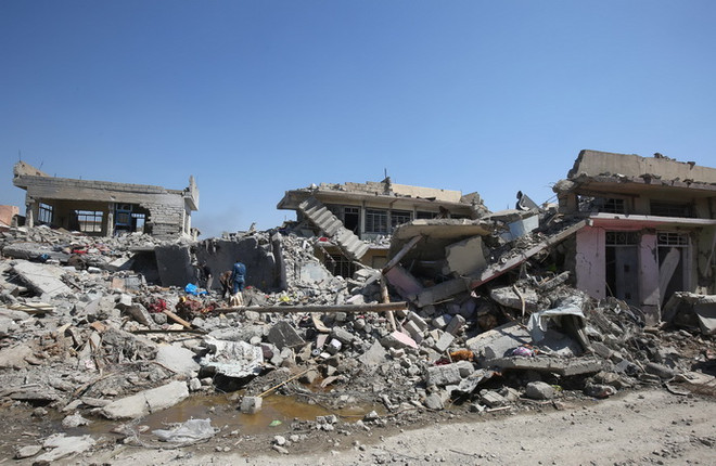 Iraq không kích gần biên giới Syria, tiêu diệt 150 tay súng IS ảnh 1