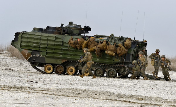 Gần 1.000 lính Mỹ, Anh tới Ba Lan, áp sát biên giới với Nga ảnh 1