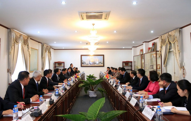 Thắt chặt quan hệ giữa Văn phòng Chủ tịch nước Việt Nam và Lào ảnh 1