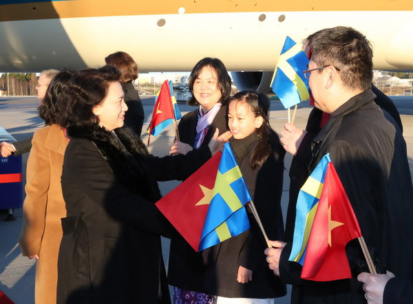 Chủ tịch Quốc hội Nguyễn Thị Kim Ngân thăm chính thức Thụy Điển ảnh 1