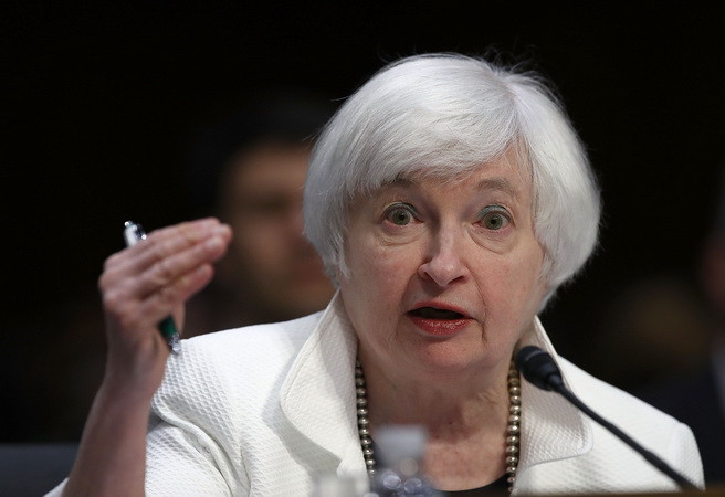 Chủ tịch Ngân hàng Dự trữ Liên bang Mỹ (Fed) Janet Yellen. (Nguồn: AFP/TTXVN) Thị trường việc làm Mỹ quyết định việc tăng lãi suất của Fed ảnh 1
