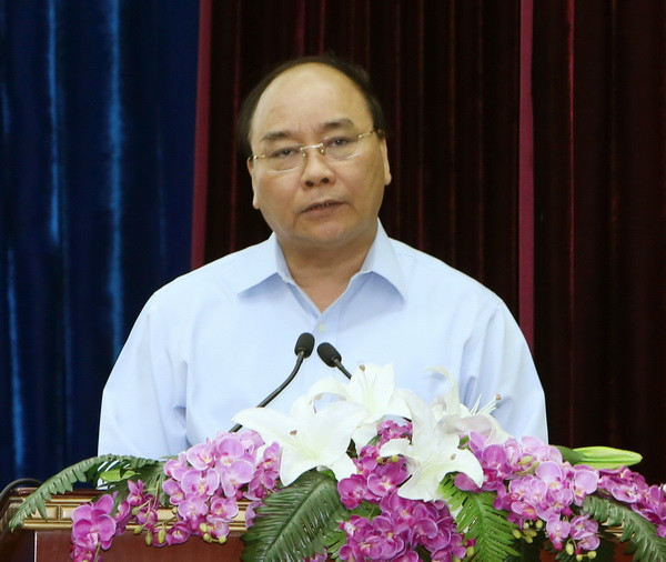 Thủ tướng Nguyễn Xuân Phúc. (Ảnh: Thống Nhất/TTXVN) Thủ tướng: Chính phủ tuyên bố đóng cửa rừng tự nhiên ảnh 1