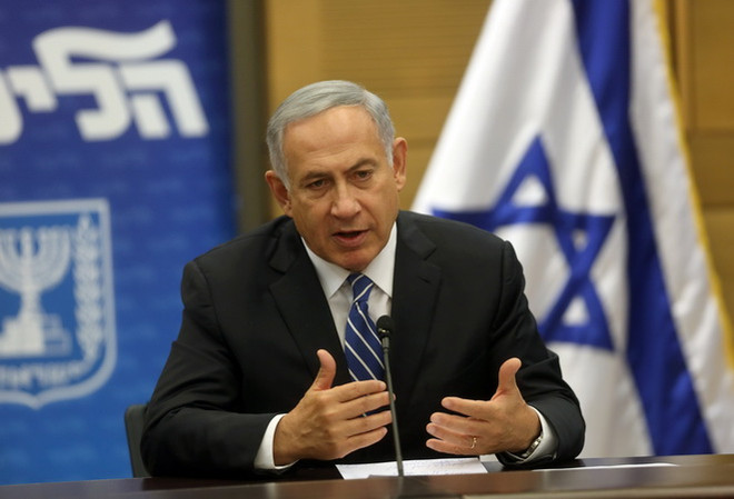Thủ tướng Israel Benjamin Netanyahu. (Nguồn: AFP/TTXVN) Triệu tập họp khẩn cấp sau vụ xả súng trước Bộ Quốc phòng Israel ảnh 1