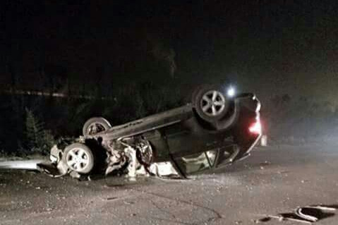 BMW gây tai nạn, đâm cảnh sát dập lá lách trên tỉnh lộ Hưng Yên ảnh 1