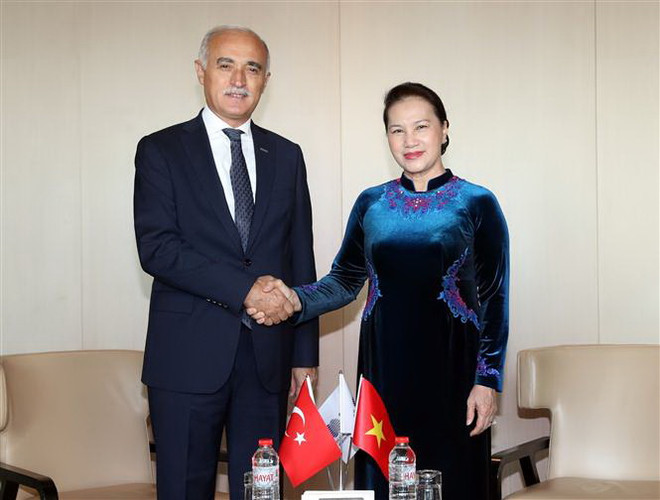 Chủ tịch Quốc hội tiếp Chủ tịch Hội đồng Kinh tế Đối ngoại Thổ Nhĩ Kỳ ảnh 1