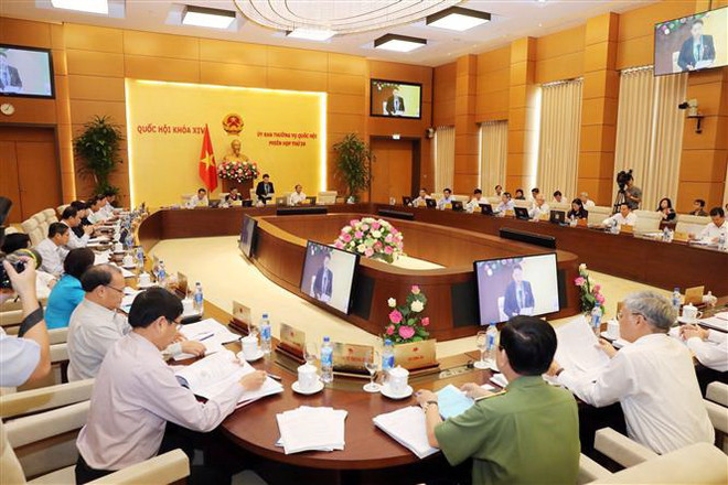 Khai mạc Phiên họp thứ 28 của Ủy ban Thường vụ Quốc hội ảnh 1