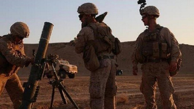 Xe bọc thép Pháp xuất hiện trong đoạn băng của Mỹ tại Syria ảnh 1