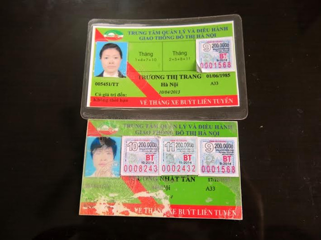 Nhân viên thiết kế đồ họa "sáng tạo" làm giả vé xe buýt tháng ảnh 1