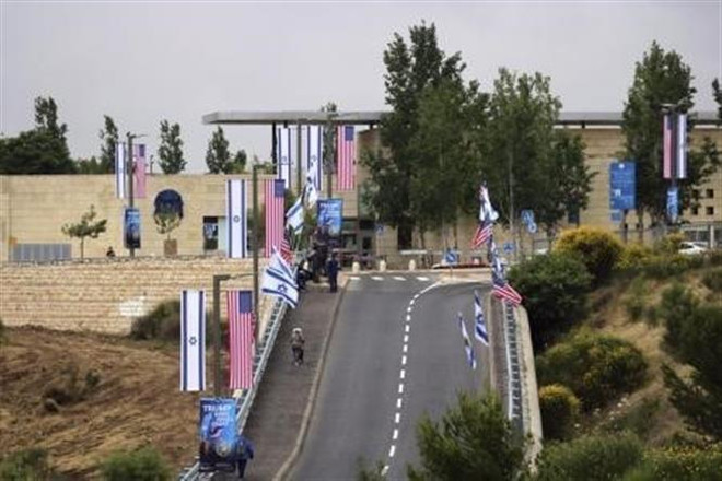 Đại sứ quán Mỹ tại Jerusalem. (Nguồn: TTXVN) Liên đoàn Arab cảnh báo các nước chuyển đại sứ quán tới Jerusalem ảnh 1