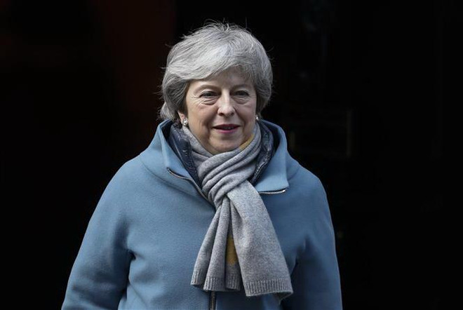 Thủ tướng Anh Theresa May đưa ra tuyên bố ngắn về Brexit ảnh 1