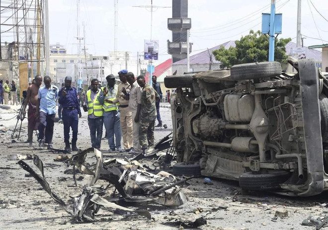 Nổ lớn liên tiếp tại thủ đô của Somalia, chưa rõ con số thương vong ảnh 1