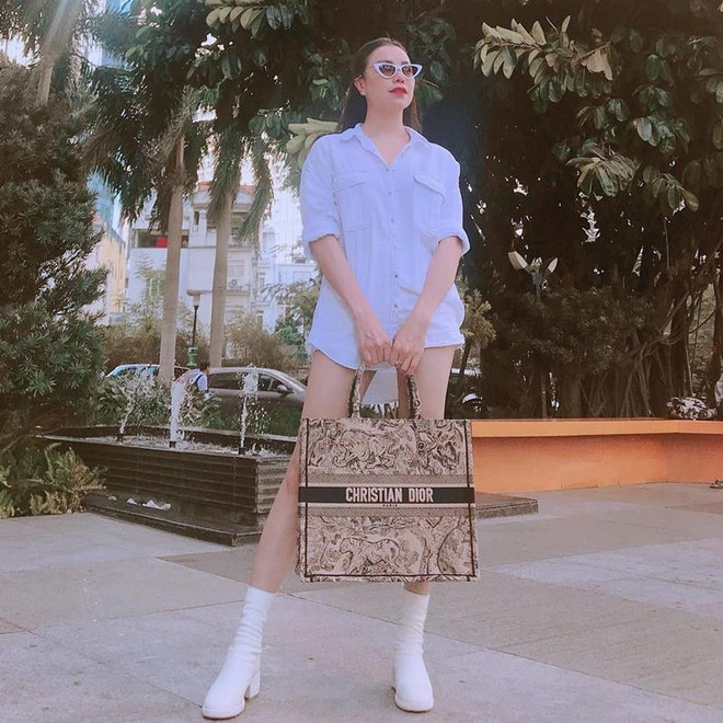 Sao Việt 'phù phép' trang phục đơn giản hóa sang chảnh, sành điệu ảnh 4