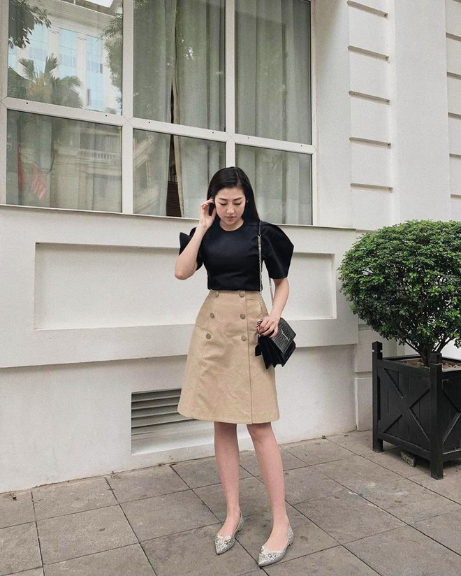 Sao Việt 'phù phép' trang phục đơn giản hóa sang chảnh, sành điệu ảnh 15