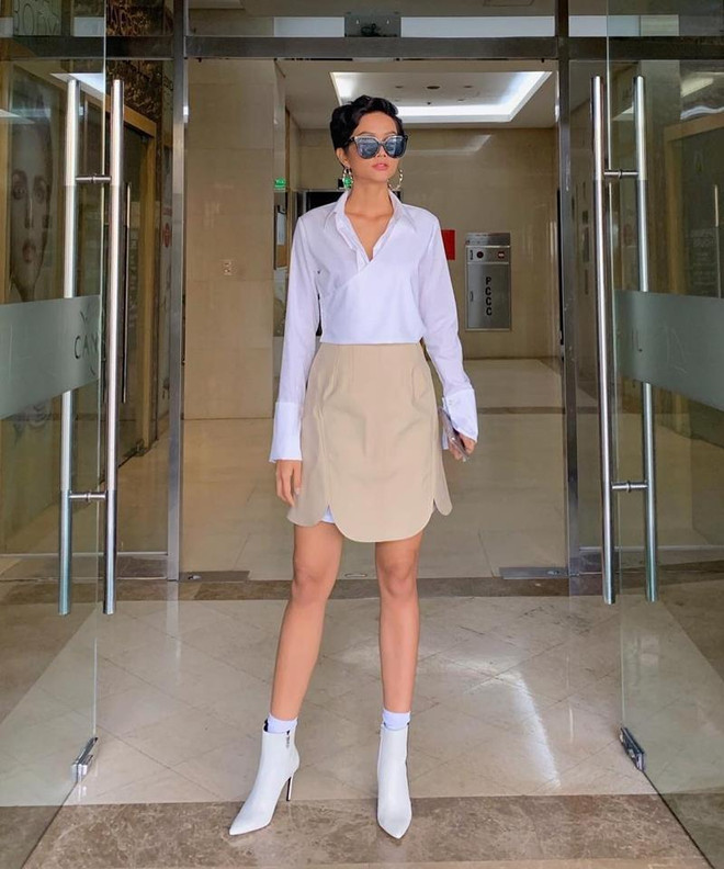Sao Việt 'phù phép' trang phục đơn giản hóa sang chảnh, sành điệu ảnh 3
