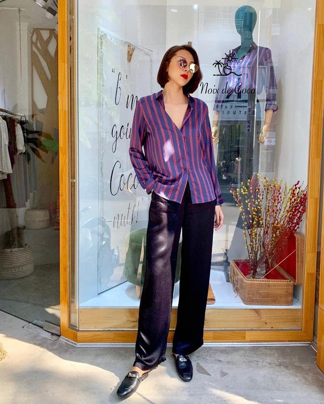 Sao Việt 'phù phép' trang phục đơn giản hóa sang chảnh, sành điệu ảnh 2